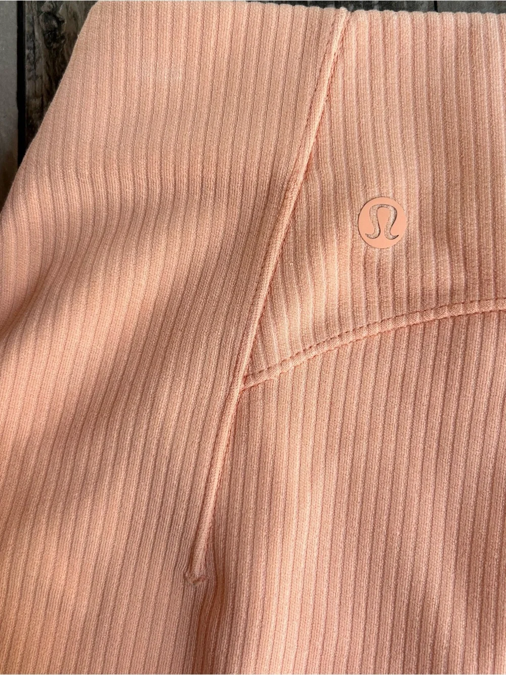 lululemon athletica Peach Ribbed High-Rise Women’s Shorts Softstreme